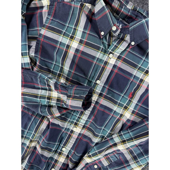 Polo Ralph Lauren Other - Polo Ralph Lauren Plaid Button Down Shirt Mens M Classic Fit Long Sleeve